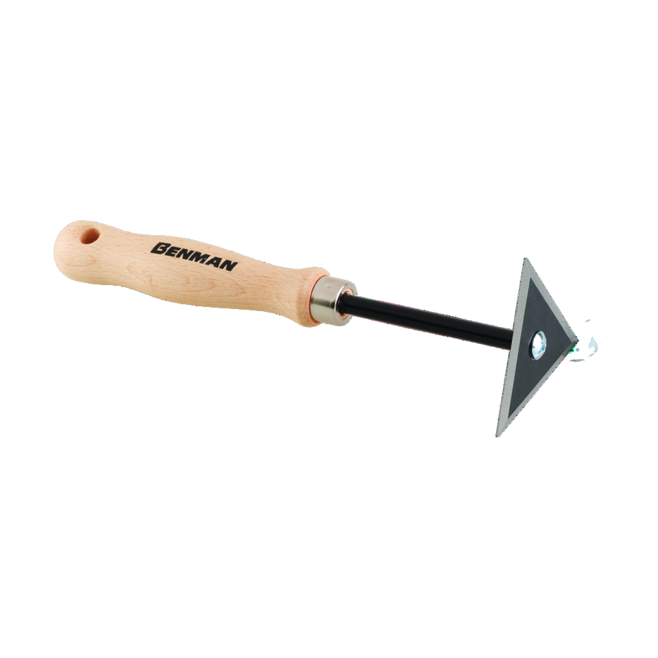 TRIANGULAR SCRAPER WITH WOODEN HANDLE | ΦΟΥΡΝΑΡΑΚΗΣ Α.Ε.