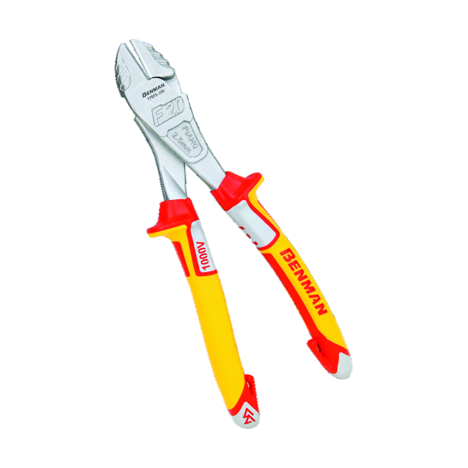 ΠΛΑΓΙΟΚΟΦΤΗΣ VDE 1000V ΥΨΗΛΗΣ ΜΟΧΛΕΥΣΗΣ F20, POWERGRIP, ΒΑΡΕΟΣ ΤΥΠΟΥ